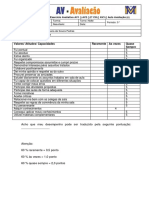 Auto Avaliação AV2 PDF