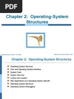 Chapter 2: Operating-System Structures: Silberschatz, Galvin and Gagne ©2018 Operating System Concepts - 10 Edition