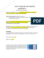 Guia Del Laboratorio Virtual de Movimiento Pa PDF