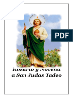 Rosario  y Novenario a San Judas Tadeo 2019