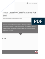 Tuuv Quality Certifications PVT LTD
