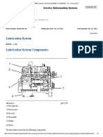 3406E Generator Set Engine Lubrication System