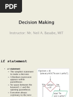 Decision Making