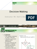 Decision Making