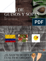 Tipos de Guisos y Sopas