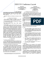 IEEE ANDESCON Conference Layout: Abstract-This Electronic Document Is A "Live" Template and