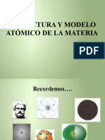 Estructura y Modelo Atómico de La Materia Ce