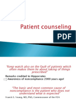 Patient Counseling Presentation
