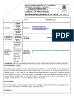 Taller Ciencias Semana 2 y 3