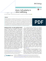 Cell Polarity and WNT and Hedgehoch Signaling. BMCBiol2018