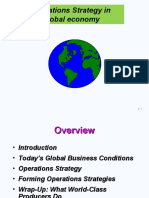 Operations Strategy in Global Economy