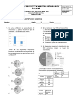 Taller de refuerzo número 2 de Estadística grado décimo