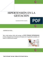 Hipertensión en La Gestación