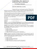 VREC. #063 Desprogramación y Retiro de Asignaturas Gestión 1.2020 y 2020