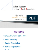 Radar System Dio Etection ND Anging.: RA D A R