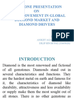 Capstone Presentation ON Price Movement in Global Diamond Market and Diamond Drivers