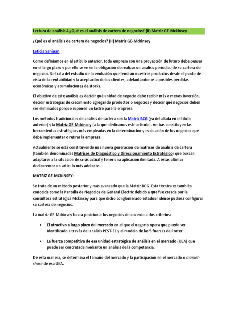 3.3 Matriz GEMckinsey Cart Neg Lect04 PDF Matriz