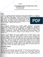 Archer - Fatigue of A Welded Steel Attachment Under Combined Direct Stress and Shear Stress