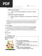 Lesson Plan - Adjectives (DETAILED) | PDF | Adjective | Lesson Plan
