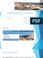 Trade Financing for Mining Projects