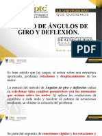 Ángulos de Giro y Deflexión