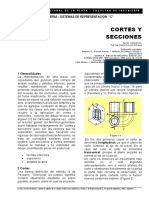 Cortes Dibujo Tecnico