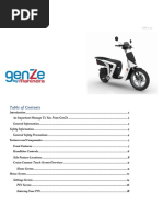 GenZe 2.0 Owner Manual