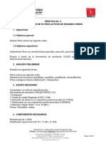 E3, Lab04 - Filtros Activos de Segundo Orden PDF
