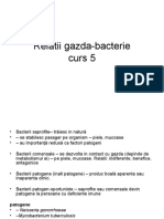 CURS 5. Mitache - Relaţii bacterie – gazdă. Patogenitate şi virulenta. Etape ale unei infecţii bacteriene. Toxinogeneza. Enzime extracelulare. Rezistenţa naturală la infecţie.