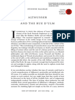 Althusser and the Rue d'Ulm
