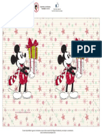 Bolsita Mickey Navidad para Imprimir 2 PDF