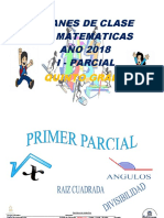 Primer Parcial Matematicas 2018