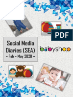 Social Media Newsletter Babyshop Edition 1