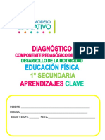 1° Secundaria Desarrollo de La Motricidad PDF