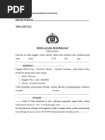 Addendum Perjanjian Konsorsium - Pembagian Lingkup Kerja