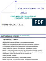 Tema 12 - Fundición y Moldeo