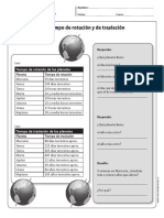 Rotación y Traslación de Los Planetas PDF