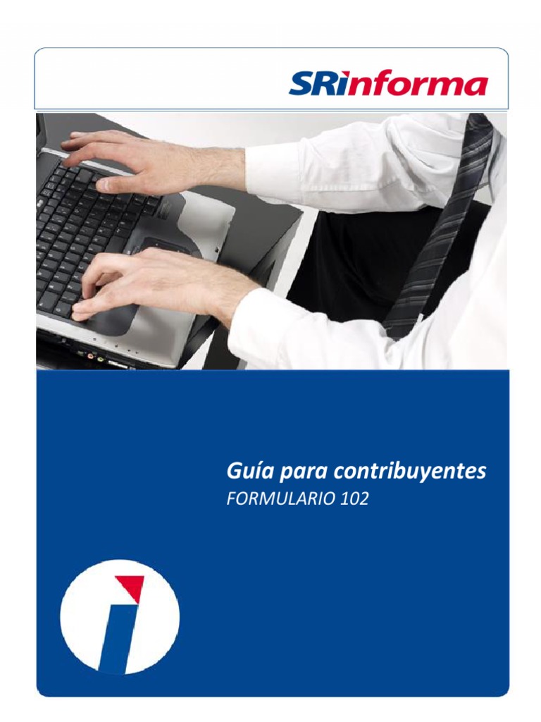 Guia Del Contribuyente Formulario 102 PDF | PDF | Impuesto sobre la ...