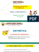 TEMA 4 - II Aritmética - APROXIMACIONES A LA CENTENAS