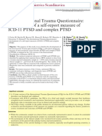 International Trauma Questionnaire Overview | PDF | Complex Post ...