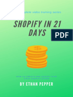 Shopify 21 Day Course Free Training