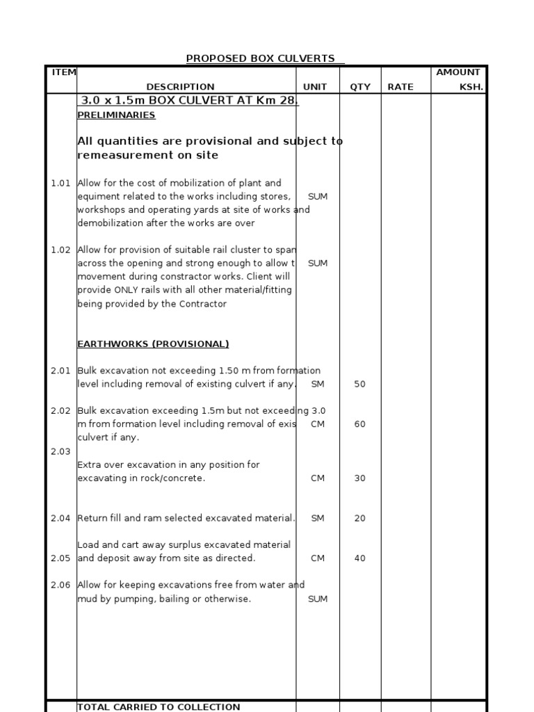 Civil Engineering Cost Breakdown | PDF | Concrete | Materials