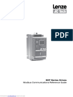 Modbus Communications Reference Guide: SCF Series Drives