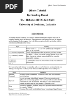 Qbasic Tutorial By: Kuldeep Rawat Ta - Robotics (Itec-424) Sp01 University of Louisiana, Lafayette