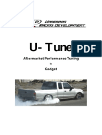 U-Tune: Aftermarket Performance Tuning Gadget