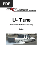 U-Tune: Aftermarket Performance Tuning Gadget