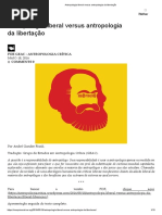 Antropologia liberal versus antropologia da libertação