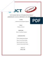 Relación entre administración de producto y satisfacción del cliente