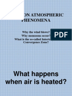 Common Atmospheric Phenomena