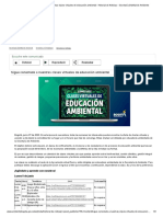 Sigue Conectado A Nuestras Clases Virtuales de Educación Ambiental